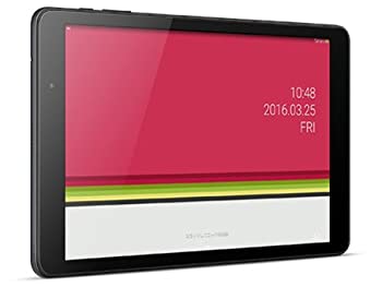 【中古】Huawei au Qua tab 02 HWT31 チャコールブラック 【中古】Huawei au Qua tab 02 HWT31 チャコールブラック