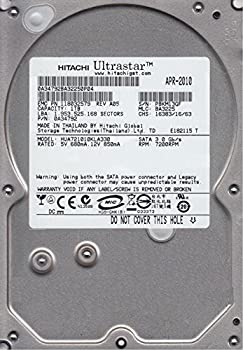 【中古】hua721010kla330、PN 0?a34792、MLC ba3225、Hitachi 1tb SATA 3.5ハードドライブ