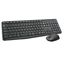 【中古】ロジクール ワイヤレス マウス 無線 耐水設計キーボード セット MK235
