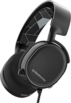 【中古】【非常に良い】【国内正規品】密閉型 ゲーミングヘッドセット SteelSeries Arctis 3 Black 61433