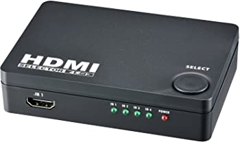 šۥ(OHM) HDMI쥯 4ݡ  []05-0577 AV-S04S-K