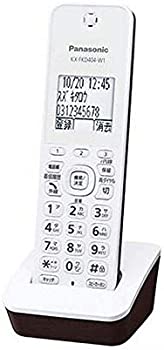 【中古】パナソニック 増設子機 1.9GHz DECT準拠方式 ホワイト KX-FKD404-W1