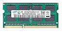 【中古】サムスン純正 PC3-8500(DDR3-1066) SO-DIMM 4GB ノートPC用メモリ mac対応