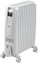 【中古】デロンギ(DeLonghi) ?ドラゴンデジタル スマート オイルヒーター ピュアホワイト + ホワイトX字型フィン9枚 ?10~13畳用 QSD091...