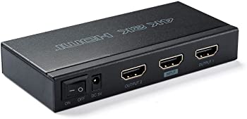 【中古】サンワダイレクト HDMI分配器 1入力2出力 同時出力 4K / 60Hz 対応 HDCP2.2対応 400-VGA013