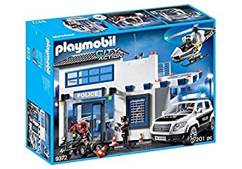 Let's assemble and play a playmobil fire engine, rescue