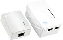 【中古】【非常に良い】TP-Link WiFi 中継機 PLCアダプター TL-WPA4220 KIT 11n 300Mbps 無線LAN 有線LAN コンセン...