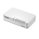 【中古】エレコム スイッチングハブ ギガビット対応 8ポート AC電源 EHC-G08PA2-W