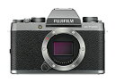 【中古】FUJIFILM ミラーレス一眼 X-T100ダークシルバー X-T100-DS ボディ