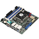 【中古】【非常に良い】ASRock Rack C3558D4I-4L Atom C3558 ミニITXマザーボード クアッドGbE LAN、IPMI、13 x ...