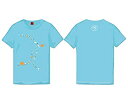 【中古】【非常に良い】刀剣乱舞-ONLINE-×MARS16 浦島虎徹Tシャツ アクアブルー レディースLサイズ