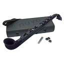 【中古】NUVO ヌーボ プラスチック製管楽器 完全防水仕様 サックス C調 jSax 2.0 Black/Black N520JBBK (専用ハードケース付き) 【国内正規品】(2)