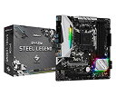 【中古】ASRock AMD Ryzen AM4 対応 B450 チップセット搭載 MicroATX マザーボード B450M Steel Legend
