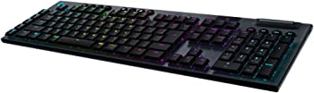 【中古】Logicool G ロジクール G ゲーミングキーボード ワイヤレス G913 薄型 GLスイッチ リニア メカニカル キーボード 静音 日本語配列 LIGHTSPEED 無