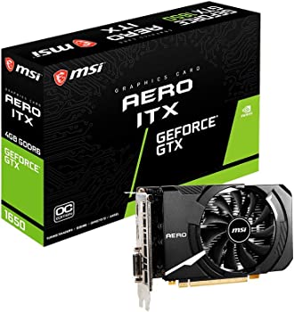 【中古】【非常に良い】MSI Gaming GeForce GTX 1650 128ビット HDMI/DP/DVI 4GB GDRR6 HDCP サポート DirectX 12 VR Ready OC ITX グラフィックスカード (GTX 1650 D6