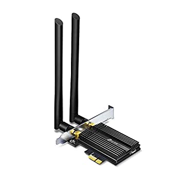 【中古】【非常に良い】TP-Link WiFi ワイヤレス アダプター 無線LAN Wi-Fi6 PCI-Express Bluetooth5.0 2402 + 574Mbps Archer TX50E