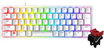【中古】Razer Huntsman Mini JP 小型 ゲーミングキーボード テンキーレス Linear Optical Switch 日本語 JP配列 60%レイアウト Mercury White 白 光学ス 【中古】Razer Huntsman Mini JP 小型 ゲーミングキーボード テンキーレス Linear Optical Switch 日本語 JP配列 60%レイアウト Mercury White 白 光学ス