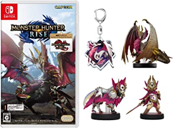 【中古】モンスターハンターライズ + サンブレイク セット -Switch +【モンスターハンターライズ:サンブレイク amiibo3種セット】メル・ゼナ + オトモガ 【中古】モンスターハンターライズ + サンブレイク セット -Switch +【モンスターハンターライズ:サンブレイク amiibo3種セット】メル・ゼナ + オトモガ