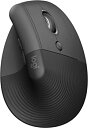 【中古】ロジクール ワイヤレス 縦型 静音 エルゴノミック マウス LIFT M800GR Logi Bolt Bluetooth Unifying非対応 sm...