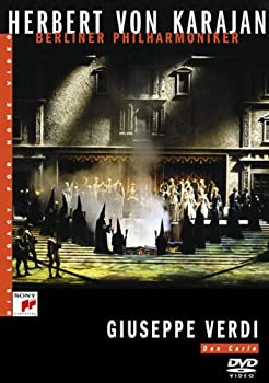 【中古】【非常に良い】カラヤンの遺産 ヴェルディ:歌劇「ドン・カルロ」(全4幕) [DVD] 2doriem-10217016 ドリエム楽天市場店 パッケージ画像