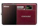 【中古】【非常に良い】Nikon デジタルカメラ COOLPIX (クールピクス) S70 クリスタルレッド S70RD