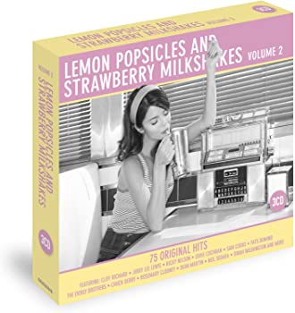Lemon Popsicles and Strawberry 