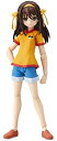 【中古】【非常に良い】figma 涼宮ハルヒの憂鬱 涼宮ハルヒ 中学生ver. 全高:約125mm 可動フィギュア(3)