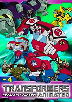 【中古】トランスフォーマー アニメイテッド VOL.4 [DVD]