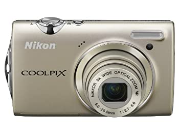 【中古】Nikon デジタルカメラ COOLPIX (クールピクス) S5100 ウォームシルバー S5100SL 1220万画素 光学5倍ズーム 広角28mm 2.7型液晶 【中古】Nikon デジタルカメラ COOLPIX (クールピクス) S5100 ウォームシルバー S5100SL 1220万画素 光学5倍ズーム 広角28mm 2.7型液晶