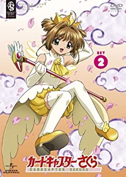 【中古】カードキャプターさくら SET2 〈期間限定生産〉 DVD (第24話〜第46話収録/5枚組)【メーカー名】ジェネオン・ユニバーサル【メーカー型番】【ブランド名】【商品説明】カードキャプターさくら SET2 〈期間限定生産〉 DVD (第24話〜第46話収録/5枚組)当店では初期不良に限り、商品到着から7日間は返品を 受付けております。他モールとの併売品の為、完売の際はご連絡致しますのでご了承ください。中古品の商品タイトルに「限定」「初回」「保証」「DLコード」などの表記がありましても、特典・付属品・保証等は付いておりません。品名に【import】【輸入】【北米】【海外】等の国内商品でないと把握できる表記商品について国内のDVDプレイヤー、ゲーム機で稼働しない場合がございます。予めご了承の上、購入ください。掲載と付属品が異なる場合は確認のご連絡をさせていただきます。ご注文からお届けまで1、ご注文⇒ご注文は24時間受け付けております。2、注文確認⇒ご注文後、当店から注文確認メールを送信します。3、お届けまで3〜10営業日程度とお考えください。4、入金確認⇒前払い決済をご選択の場合、ご入金確認後、配送手配を致します。5、出荷⇒配送準備が整い次第、出荷致します。配送業者、追跡番号等の詳細をメール送信致します。6、到着⇒出荷後、1〜3日後に商品が到着します。　※離島、北海道、九州、沖縄は遅れる場合がございます。予めご了承下さい。お電話でのお問合せは少人数で運営の為受け付けておりませんので、メールにてお問合せお願い致します。営業時間　月〜金　11:00〜17:00お客様都合によるご注文後のキャンセル・返品はお受けしておりませんのでご了承ください。ご来店ありがとうございます。