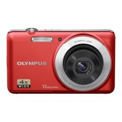 【中古】OLYMPUS デジタルカメラ VG-110 レッド 1200万画素 広角27mm 光学4倍ズーム VG-110 RED