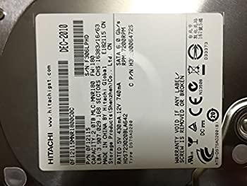 【中古】HGST HDS723020BLA642 3.5インチ HDD SATA/2TB/7200rpm/64MB/BULK SerialATA lll 6Gbps 【中古】HGST HDS723020BLA642 3.5インチ HDD SATA/2TB/7200rpm/64MB/BULK SerialATA lll 6Gbps