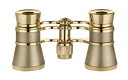 【中古】ESCHENBACH オペラグラス フィガロ 倍率3倍 25口径 パールゴールド 4444-1