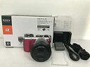 【中古】【非常に良い】ソニー SONY デジタル一眼カメラ α NEX-C3 ズームレンズキット ピンク NEX-C3K/P