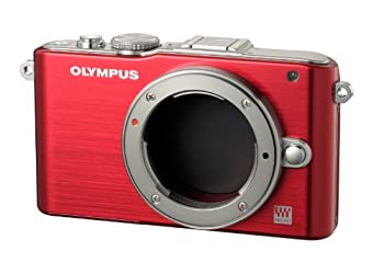 【中古】OLYMPUS ミラーレス一眼 PEN Lite E-PL3 ボディ レッド E-PL3 BODY RED 【中古】OLYMPUS ミラーレス一眼 PEN Lite E-PL3 ボディ レッド E-PL3 BODY RED
