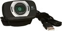 【中古】【非常に良い】ロジクール ウェブカメラ C615 ブラック フルHD 1080P ウェブカム ストリーミング 折り畳み式 360度回転 国内正規品