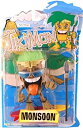 【中古】Tikimonシリーズ1モンスーンAction Figure(3)