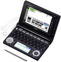 【中古】【非常に良い】カシオ 電子辞書 エクスワード ビジネスモデル 140コンテンツ ・2000文学作品 クラシック1000フレーズ XD-D8500BK ブラック