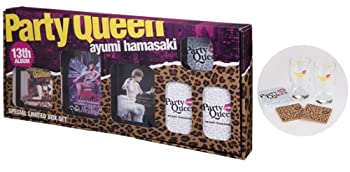 【中古】『Party Queen』SPECIAL LIMITED BOX SET【CD+DVD+DVD】+【LIVE Blu-ray 1枚組】+【ハーフ・パイント・グラス、コルクコースター】　浜崎あゆみ