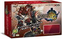 【中古】【非常に良い】モンスターハンター3(トライ)G はじめてハンターパック(フレアレッド) ニンテンドー3DS【メーカー生産終了】(2)