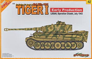 【中古】サイバーホビー 1/35 WW.II ドイツ軍 ティーガーI 初期生産型 第1SS装甲師団 東部戦線 1943 プラモデル