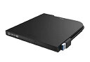 【中古】【非常に良い】BUFFALO USB3.0 ポータブルDVDドライブ フラットデザイン ウルトラスリムタイプ Wケーブル収納 ブラック DVSM-PTS...