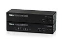 【中古】【非常に良い】ATEN USB VGAデュアルディスプレイ カテゴリ5e KVMエクステンダー (デスキュー機能搭載、1280×1024@300m) C...