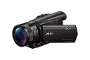 【中古】ソニー SONY ビデオカメラ FDR-AX100 4K 光学12倍 ブラック Handycam FDR-AX100 BC 9jupf8b