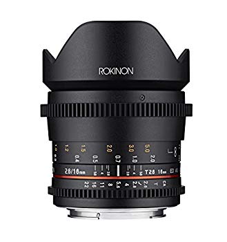 【中古】【非常に良い】Rokinon 16???16?mm f / 2.6???22?Prime固定t2.6フルフレームCine Wide Angle Lens for Nikon、ブラック(ffds16?m-n) n5ksbvb
