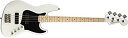【中古】Squier by Fender エレキベース Contemporary Active Jazz BassR HH Maple Fingerboard Flat White mxn26g8