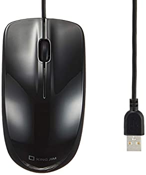 【中古】【非常に良い】KING JIM マウス型スキャナ ブラック MSC10クロ