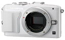 【中古】【非常に良い】OLYMPUS ミラーレス一眼 PEN Lite E-PL6 ボディ ホワイト E-PL6 BODY WHT khxv5rg(2)