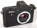 【中古】【非常に良い】Nikon ミラーレス一眼カメラ Nikon 1 (ニコンワン) V1 (ブイワン) ボディ ブラック N1 V1 BK tf8su2k(2)