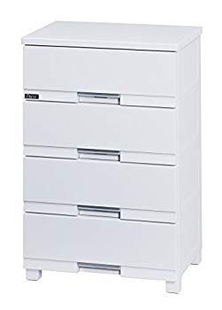 【中古】【非常に良い】天馬 チェスト フィッツプラスプレミアム ホワイト 4段 幅55×奥行41×高さ85cm t..